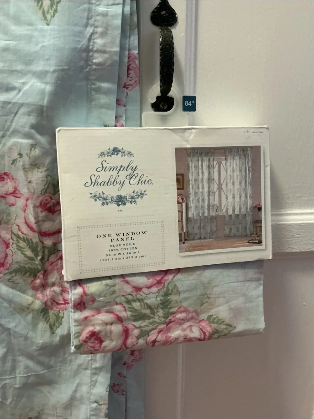 2 New Simply Shabby Chic Curtain Panels